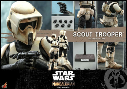 Hot Toys Star Wars The Mandalorian Scout Trooper Collectible Figure