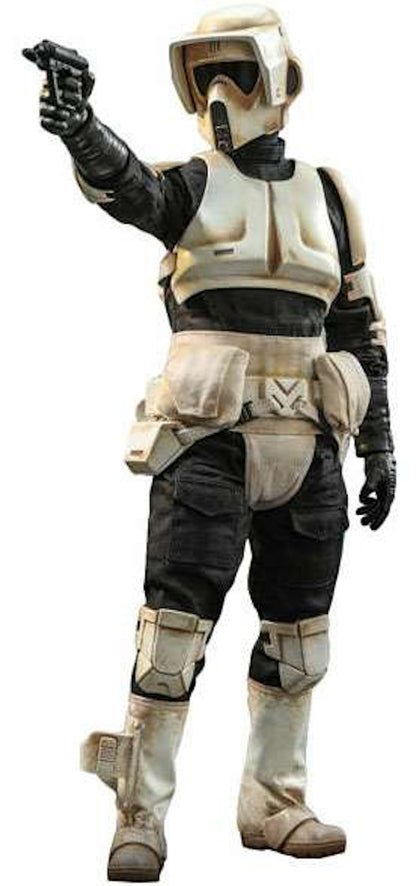 Hot Toys Star Wars The Mandalorian Scout Trooper Collectible Figure