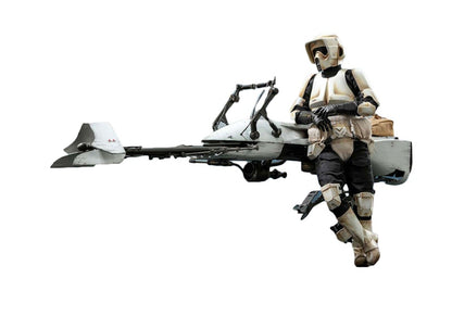 Hot Toys Star Wars The Mandalorian Scout Trooper & Speeder Bike Collectible Figure