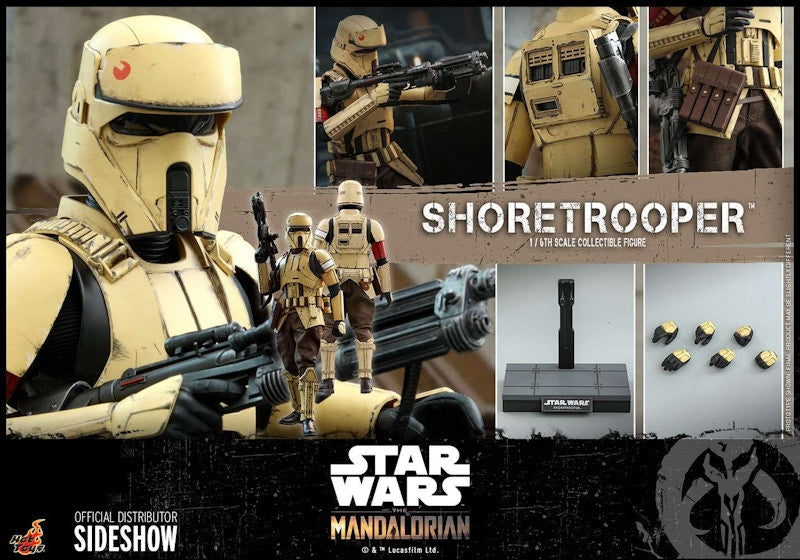 Hot Toys Star Wars The Mandalorian Shoretrooper Collectible Figure