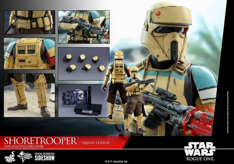 Hot Toys Star Wars The Mandalorian Shoretrooper Squad Leader Collectible Figure