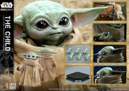 Hot Toys Star Wars The Mandalorian The Child Baby Yoda / Grogu, Non-Refundable Down Payment Life-Size Collectible Figure