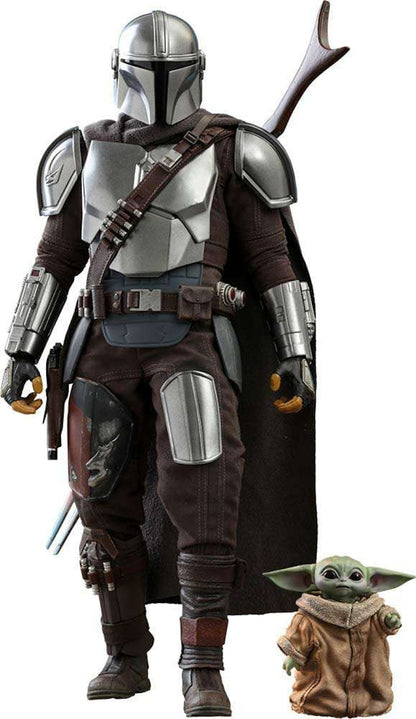 Hot Toys Star Wars The Mandalorian The Mandalorian with The Child Regular Version Collectible Figure
