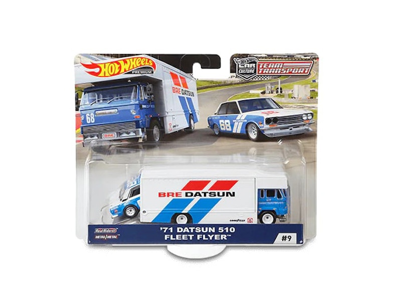 Hot Wheels 2019 Hot Wheels Team Transport D FYT14 Fleet Flyer w/ Mercedes-Benz 190E