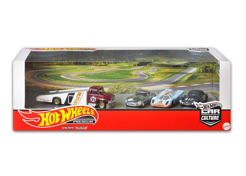 Hot Wheels 2020 Walmart Premium Mix 4 Set