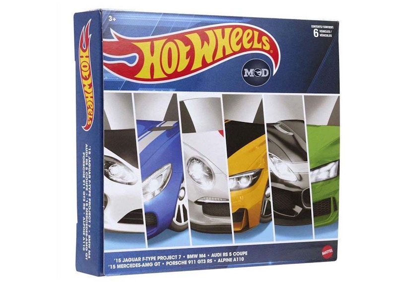 Hot Wheels 2022 European Themed Multi-Pack of 6 Cars
