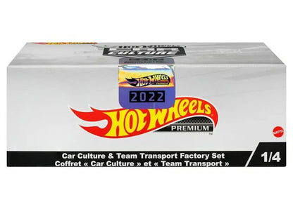 Hot Wheels Car Culture & Team Transport 2022 1/4 Factory Set