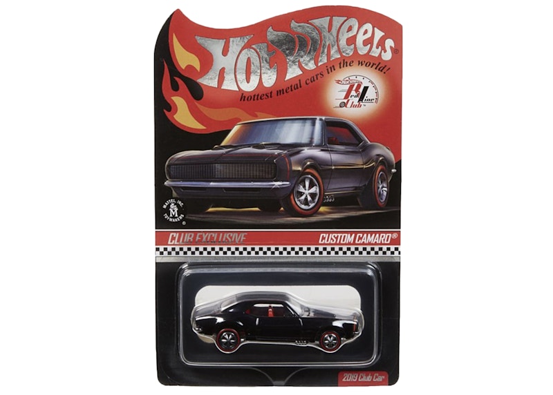 Hot Wheels RLC Custom Camaro Spectraflame Black