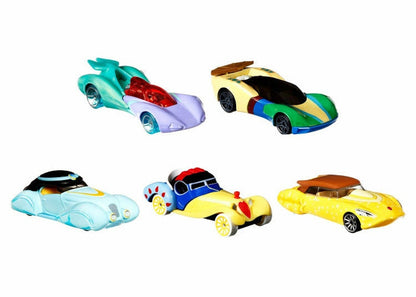 Hot Wheels Disney Princess Character Cars Set of 5