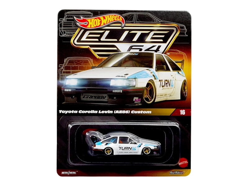 Hot Wheels Elite 64 Toyota Corolla Levin AE86 Custom