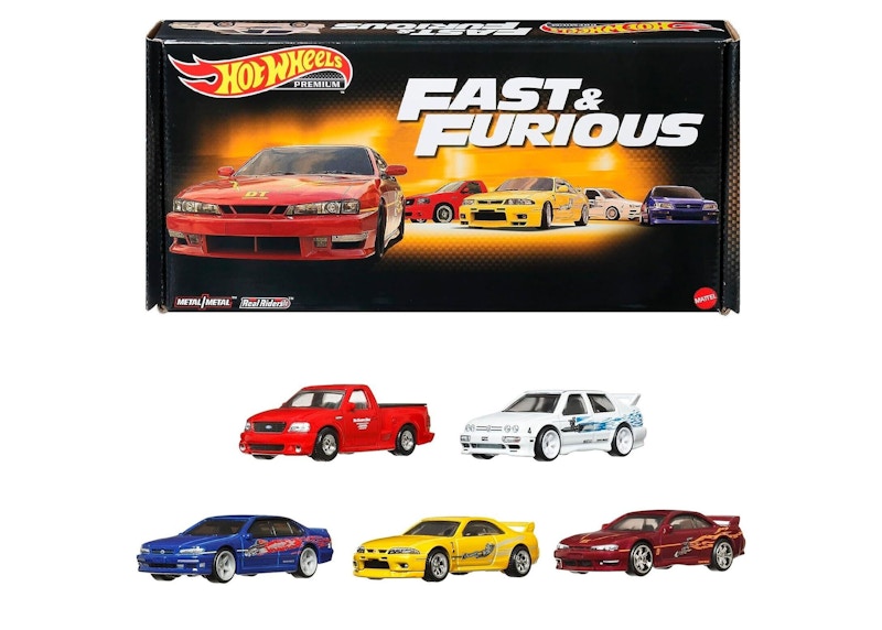 Hot Wheels Fast & Furious Premium 5 Pack Silvia Maxima 2023 PSL