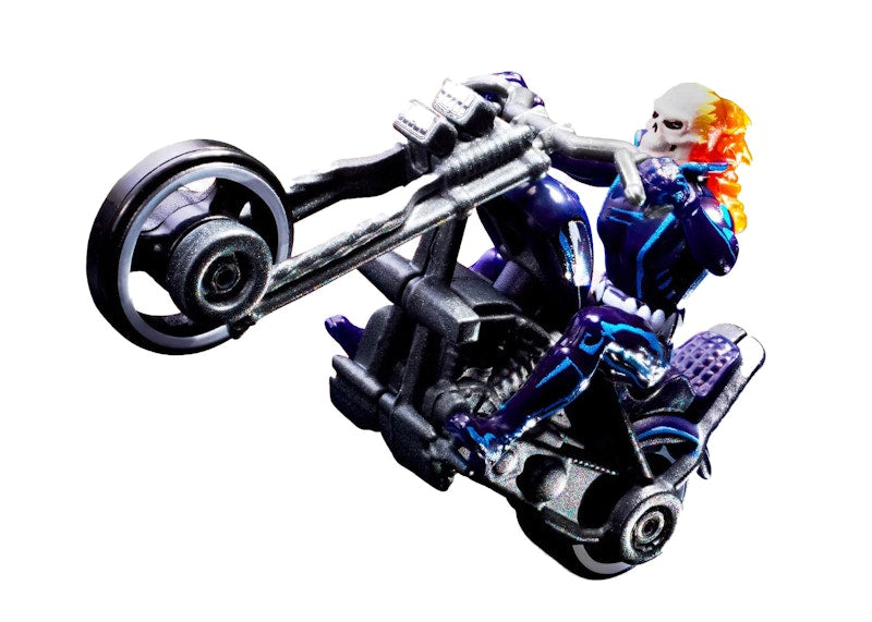 Hot Wheels Marvel Ghost Rider Motorcycle & Figure Collectible 2022 SDCC Exclusive