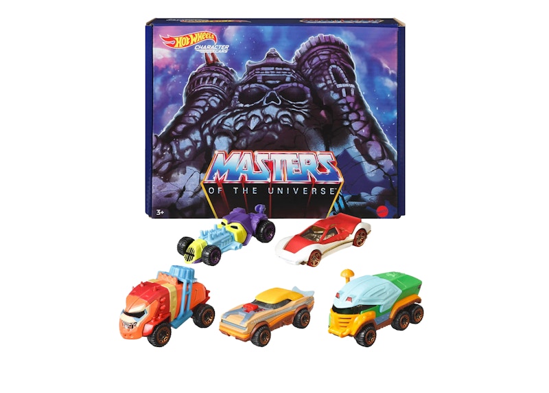 Hot Wheels Masters of the Universe Character Car Bundle 5-Pack