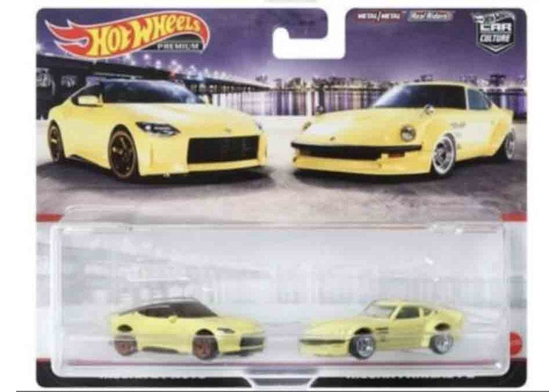 Hot Wheels Premium Car Culture Nissan Z Proto & Nissan Fairlady Z 2-Pack Set