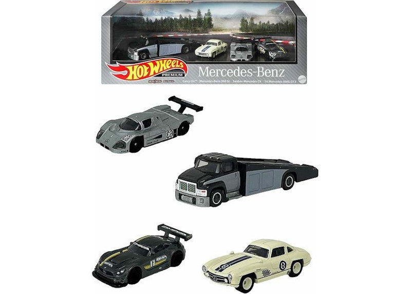Hot Wheels Premium Collector Set Assorted Mercedes-Benz 986H-GMH39