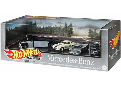 Hot Wheels Premium Collector Set Assorted Mercedes-Benz 986H-GMH39