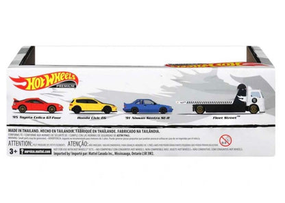 Hot Wheels Premium Display Diecast Collection 4-Pack 1:64