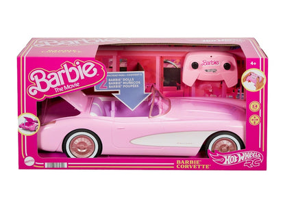 Hot Wheels RC Barbie The Movie Barbie Corvette