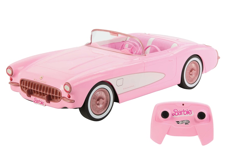 Hot Wheels RC Barbie The Movie Barbie Corvette