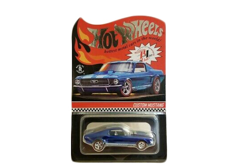 Hot Wheels RLC Custom Mustang Spectraflame Otto Blue