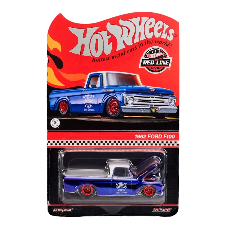 Hot Wheels RLC Exclusive 1962 Ford F100 Blue