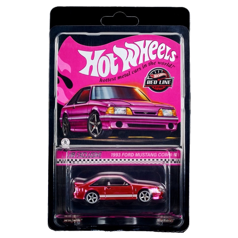 Hot Wheels RLC Exclusive Pink Edition 1993 Ford Mustang Cobra R