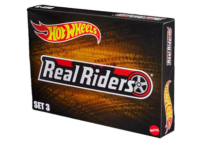 Hot Wheels RLC Exclusive Real Riders Wheels Set of 3 Pack