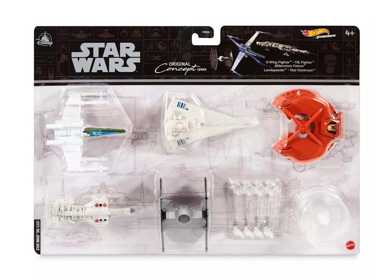 Hot Wheels Star Wars Original Concept Series Starship Set