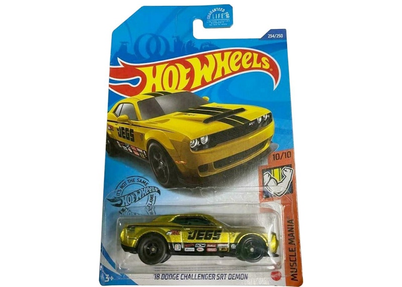 Hot Wheels Super Treasure Hunt 2020 18 Dodge Challenger SRT Demon