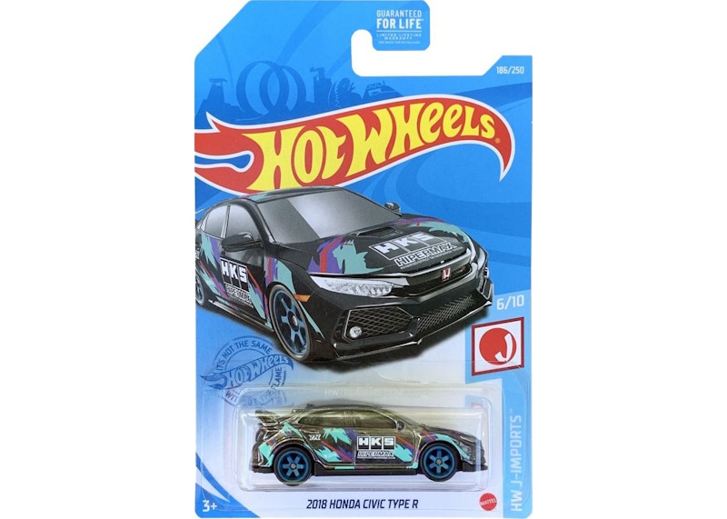 Hot Wheels Super Treasure Hunt 2021 2018 Honda Civic Type R