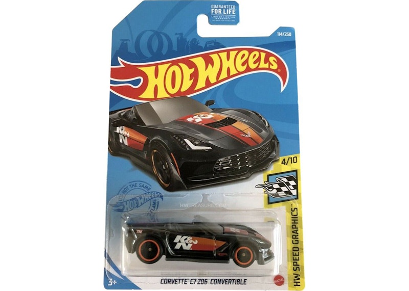 Hot Wheels Super Treasure Hunt 2021 Corvette C7 Z06 Convertible