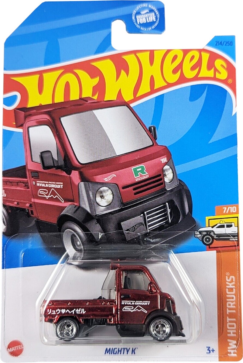 Hot Wheels Super Treasure Hunt 2023 Mighty K Red