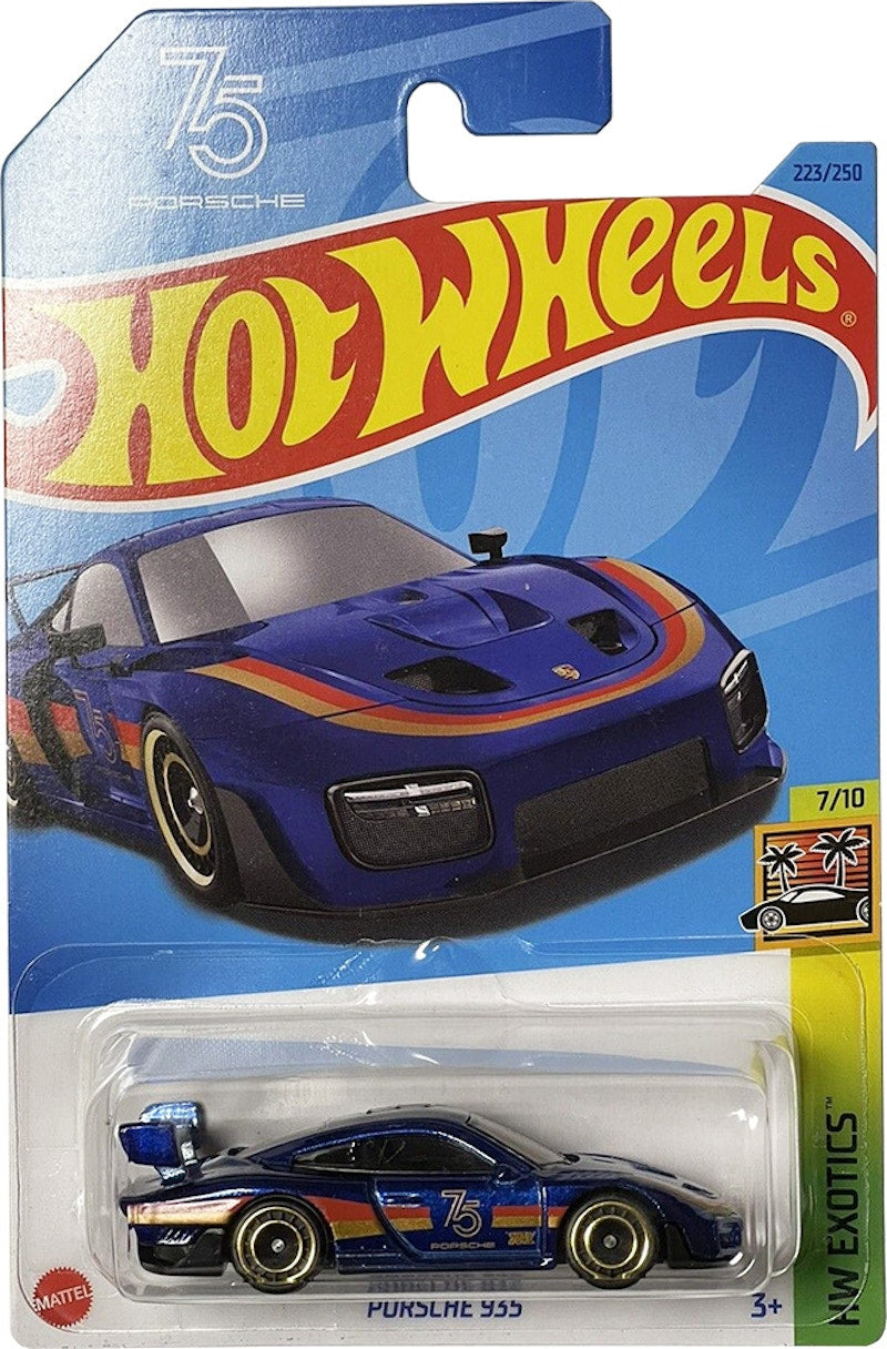 Hot Wheels Super Treasure Hunt 2023 Porsche 935 Blue