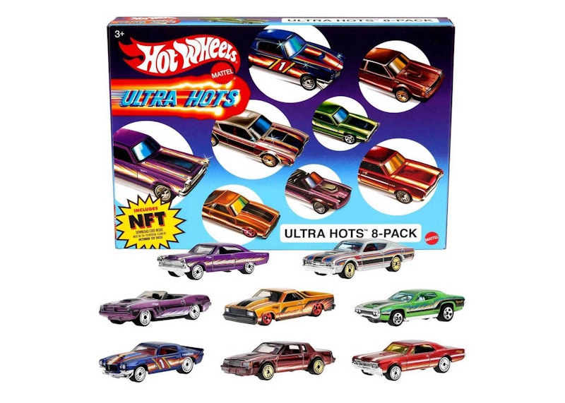 Hot Wheels Ultra Hots Retro Set of 8