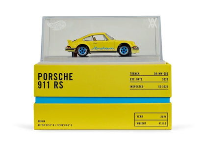 Hot Wheels x Daniel Arsham 1973 Porsche 911 RSA