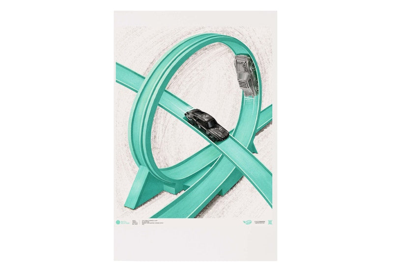 Hot Wheels x Daniel Arsham Legends Archive Lap 4 Poster