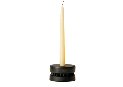 Houseplant Candle Holder Ashtray Black