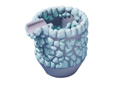Houseplant Gloopy Ashtray by Seth Lilac/Light Blue