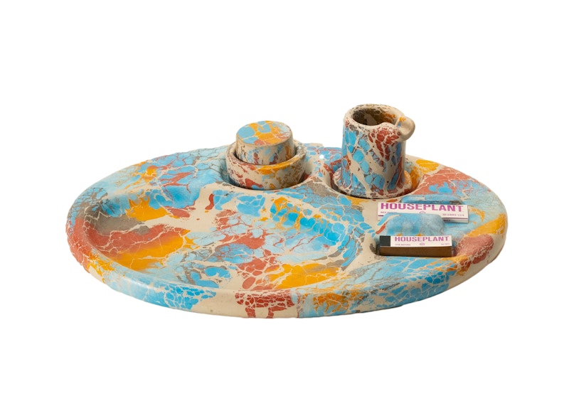 Houseplant The All-In-One Rolling Tray Blue