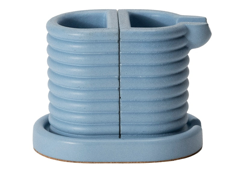 Houseplant x Studio Cofield Concrete Three-Piece Ashtray Powder Blue