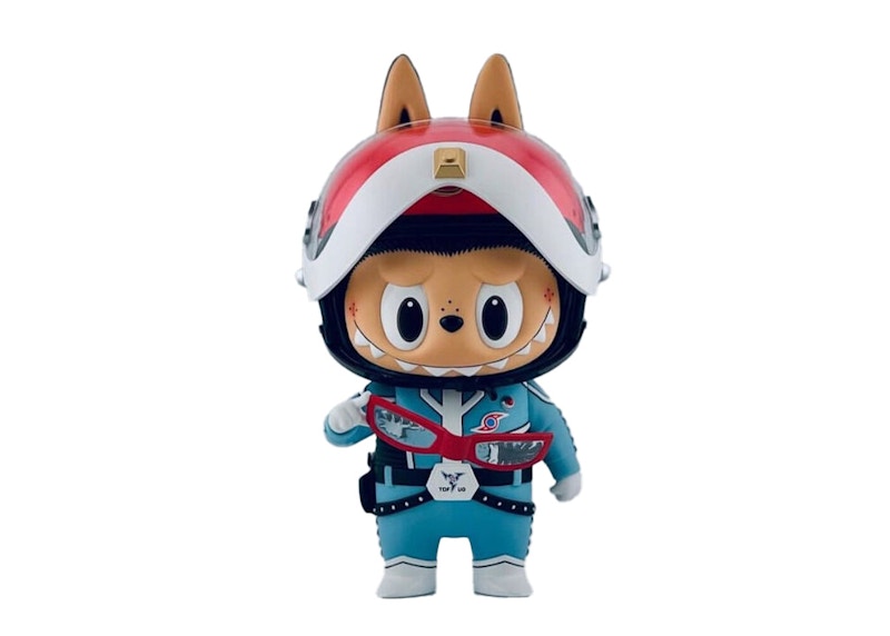 How2work Labubu The Monsters x Ultraman Blue Figure