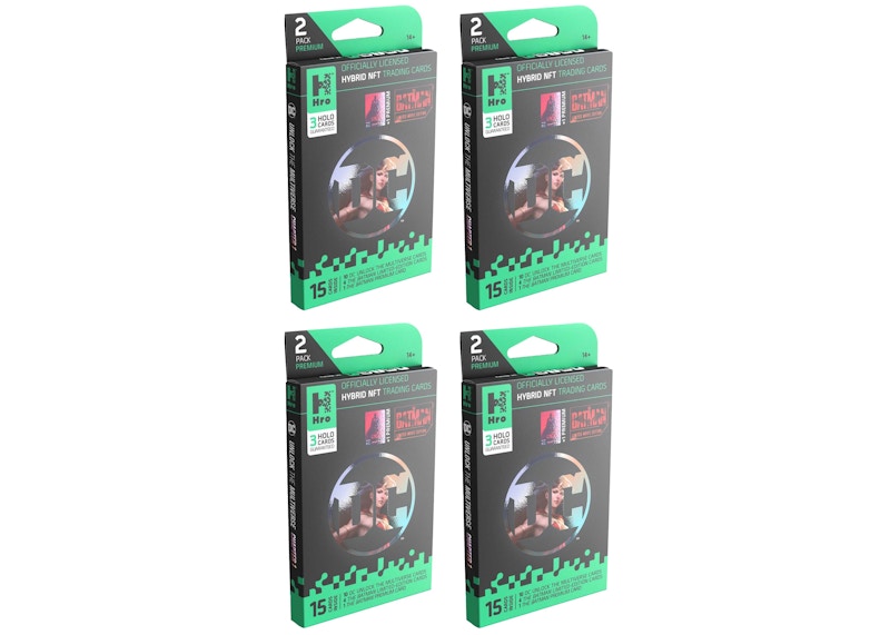 Hro Hybrid Trading Cards DC Unlock The Multiverse Chapter 1: The Batman 2-Pack Premium Booster Box (15 Cards) 4x Lot