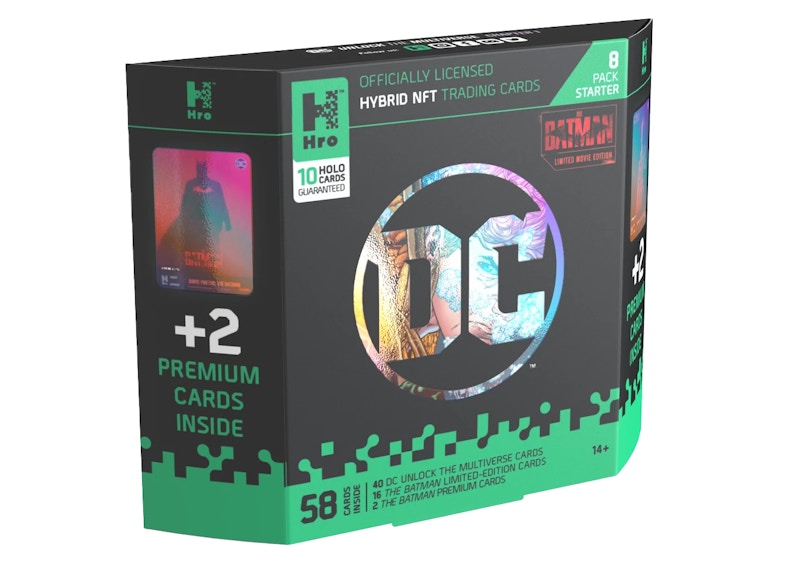Hro Hybrid Trading Cards DC Unlock The Multiverse Chapter 1: The Batman Premium Starter Pack
