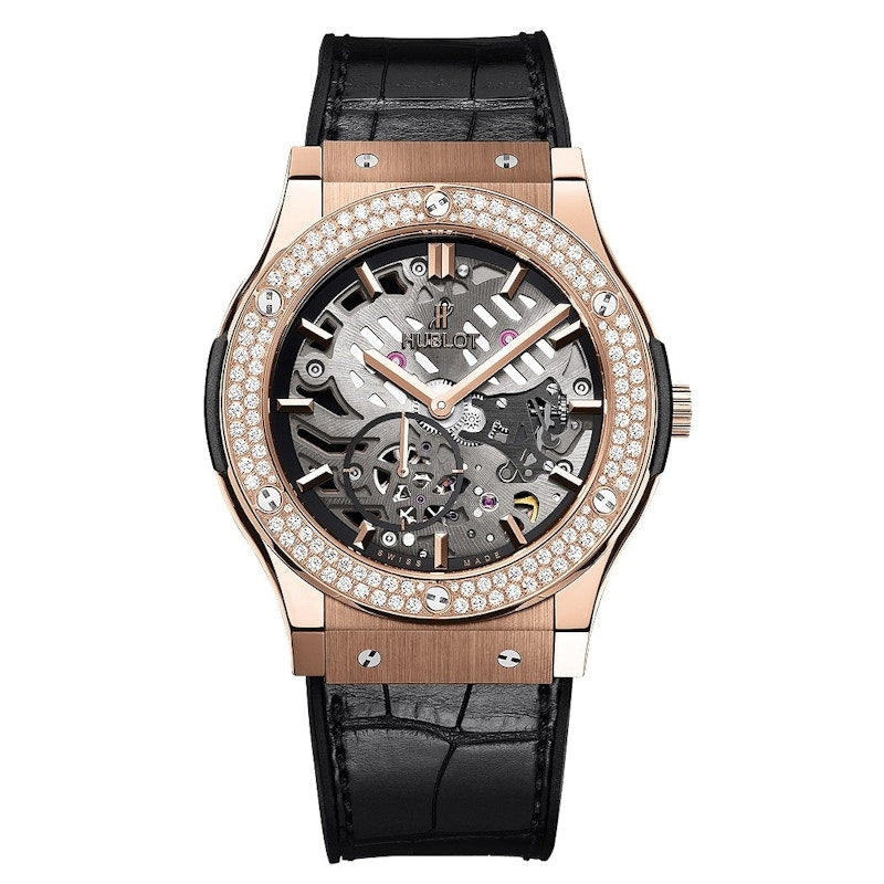 Hublot Classic Fusion Classico Ultra-Thin King Gold Diamonds 515.OX.0180.LR.1104