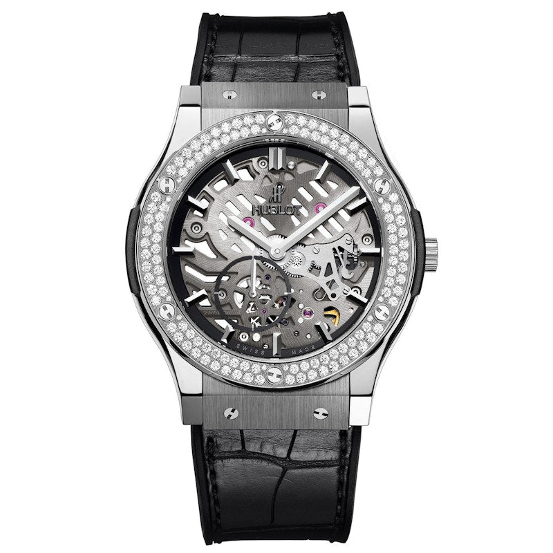 Hublot Classic Fusion Classico Ultra-Thin Titanium Diamonds 515.NX.0170.LR.1104