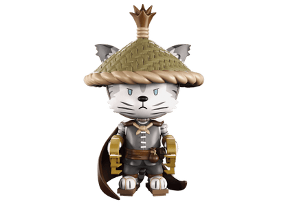 Huck Gee Mighty Jaxx Gold Life: Golden Claw Figure