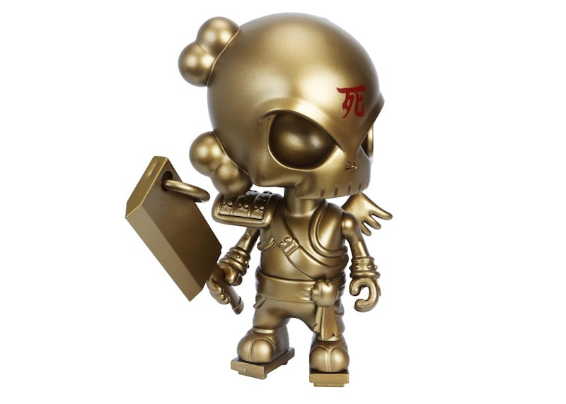 Huck Gee Mighty Jaxx Gold Life Plus: Soul Collector (Gold Edition) Figure