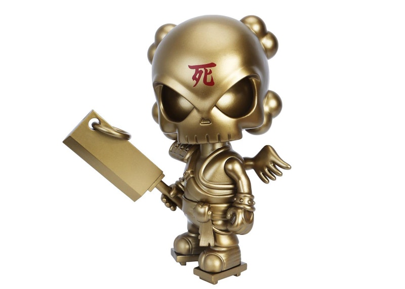 Huck Gee Mighty Jaxx Gold Life Plus: Soul Collector (Gold Edition) Figure