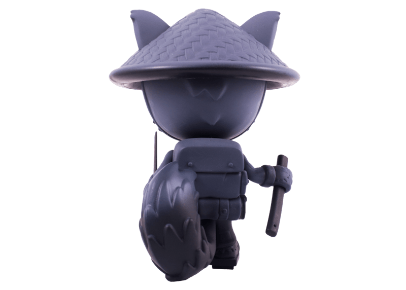 Huck Gee Mighty Jaxx Gold Life: Raku Day (Shadow) Figure