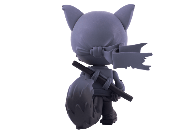Huck Gee Mighty Jaxx Gold Life: Raku Night (Shadow) Figure